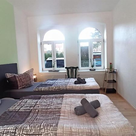 Apartment Fuer Bis Zu 7 Personen Mit Balkon ฮัลเบอร์ชตัดท์ ภายนอก รูปภาพ